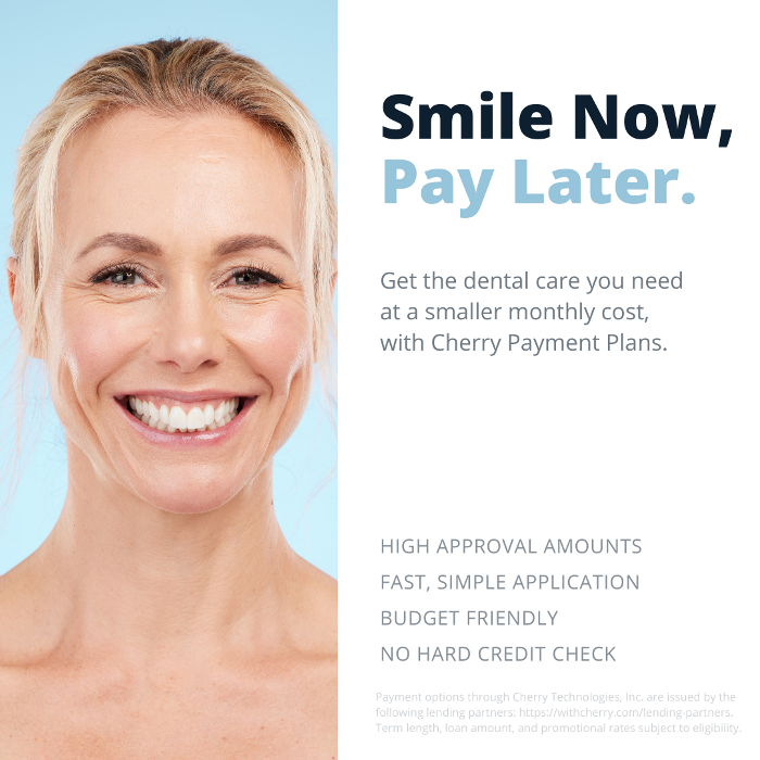 cherry payment plan dental care graphic | dental crowns high point nc